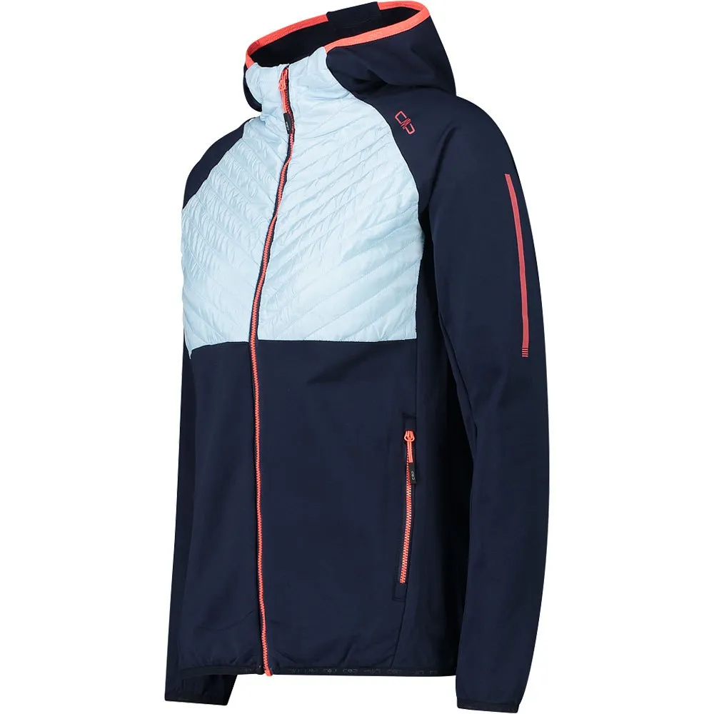 CMP Hybrid Fix Hood 32e4296 Jacka, Black blue