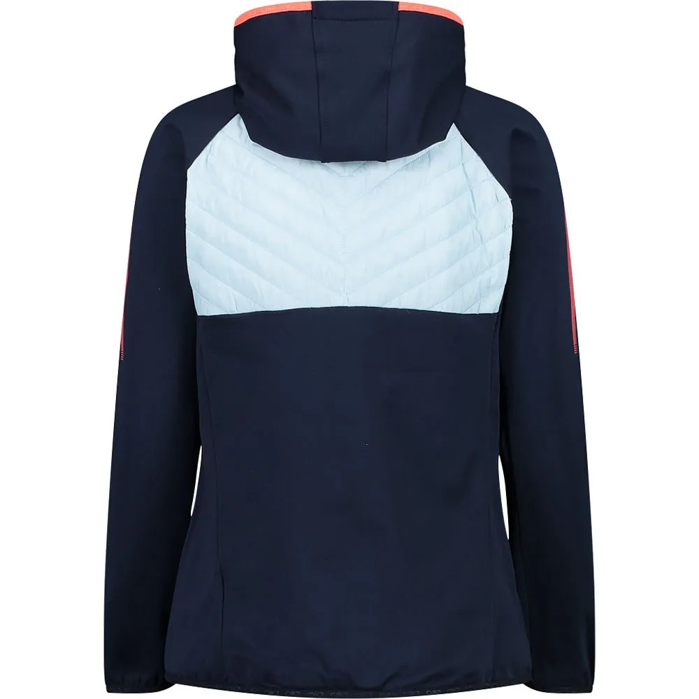 CMP Hybrid Fix Hood 32e4296 Jacka, Black blue