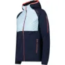 CMP Hybrid Fix Hood 32e4296 Jacka, Black blue