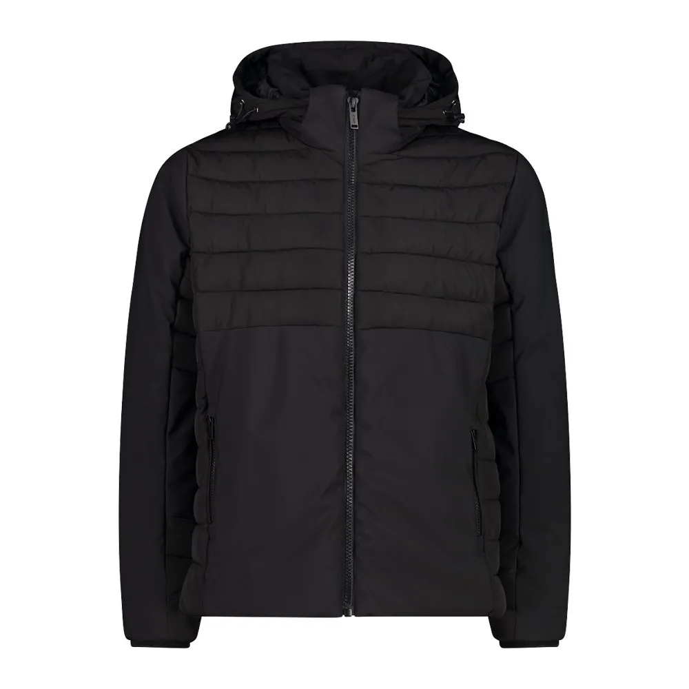 CMP Hybrid Zip Hood 32k3247 Jacka, Black