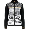 CMP Knitted 7h96141 Sweatshirt Med Dragkedja, Black