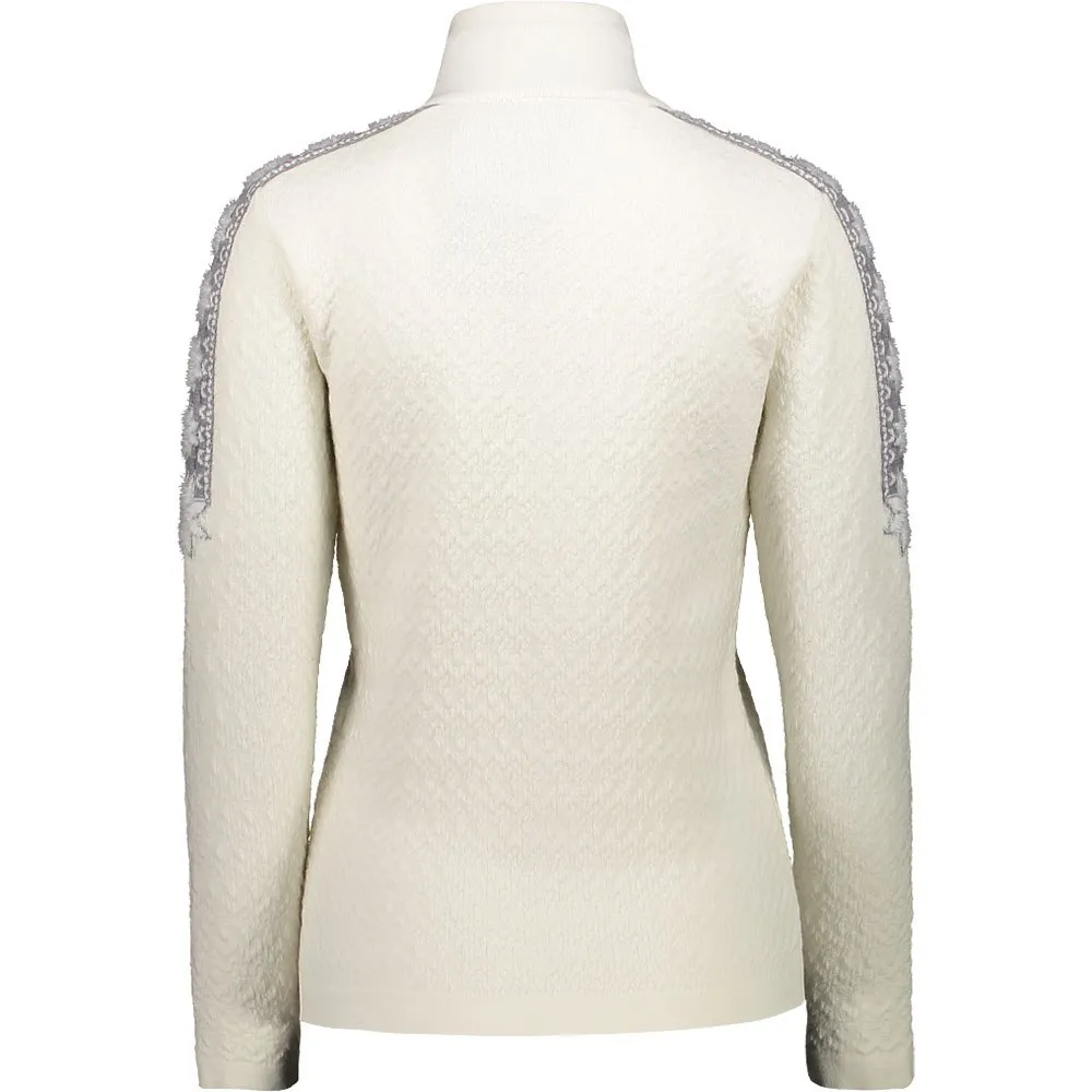 CMP Knitted Pullover 7h26006 Fleece Med Halv Dragkedja