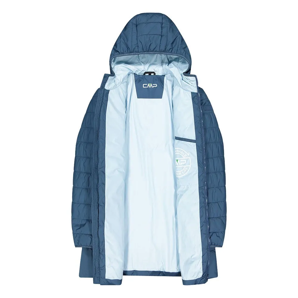 CMP Long Fix Hood 32k1556 Jacka, Blue ink