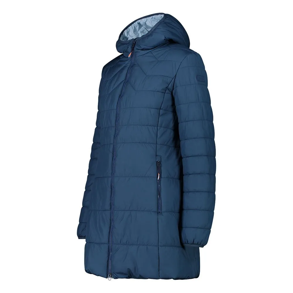 CMP Long Fix Hood 32k1556 Jacka, Blue ink