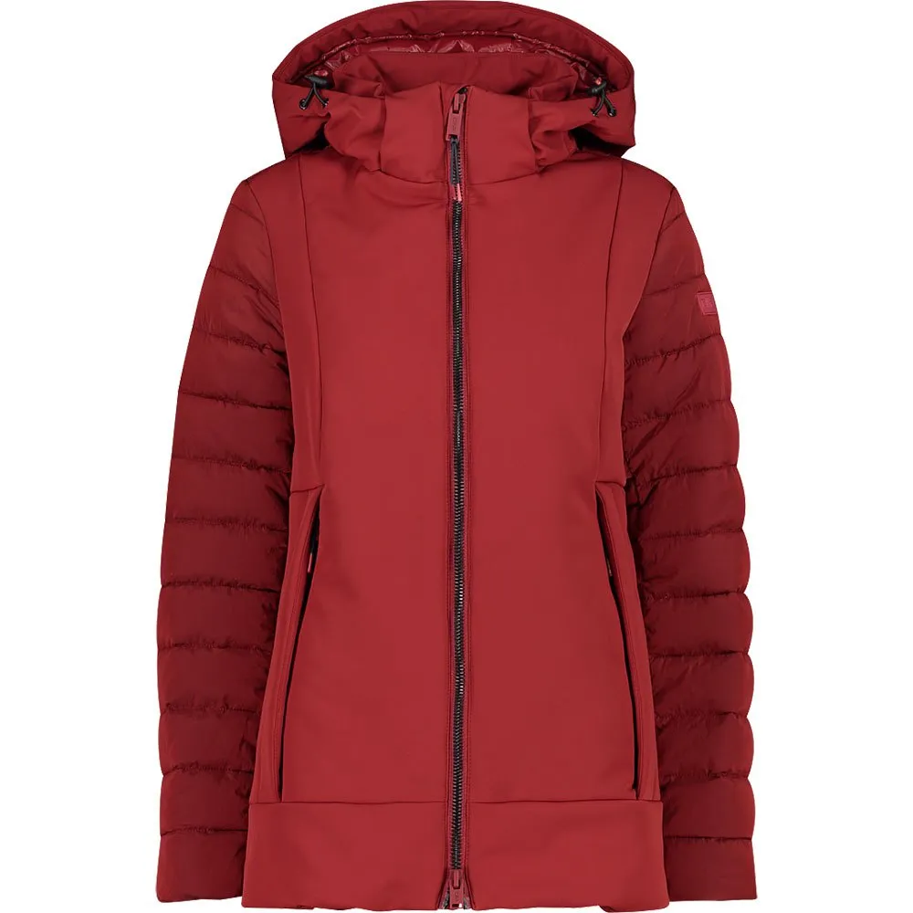 CMP Long Zip Hood 32k1516 Softshelljacka