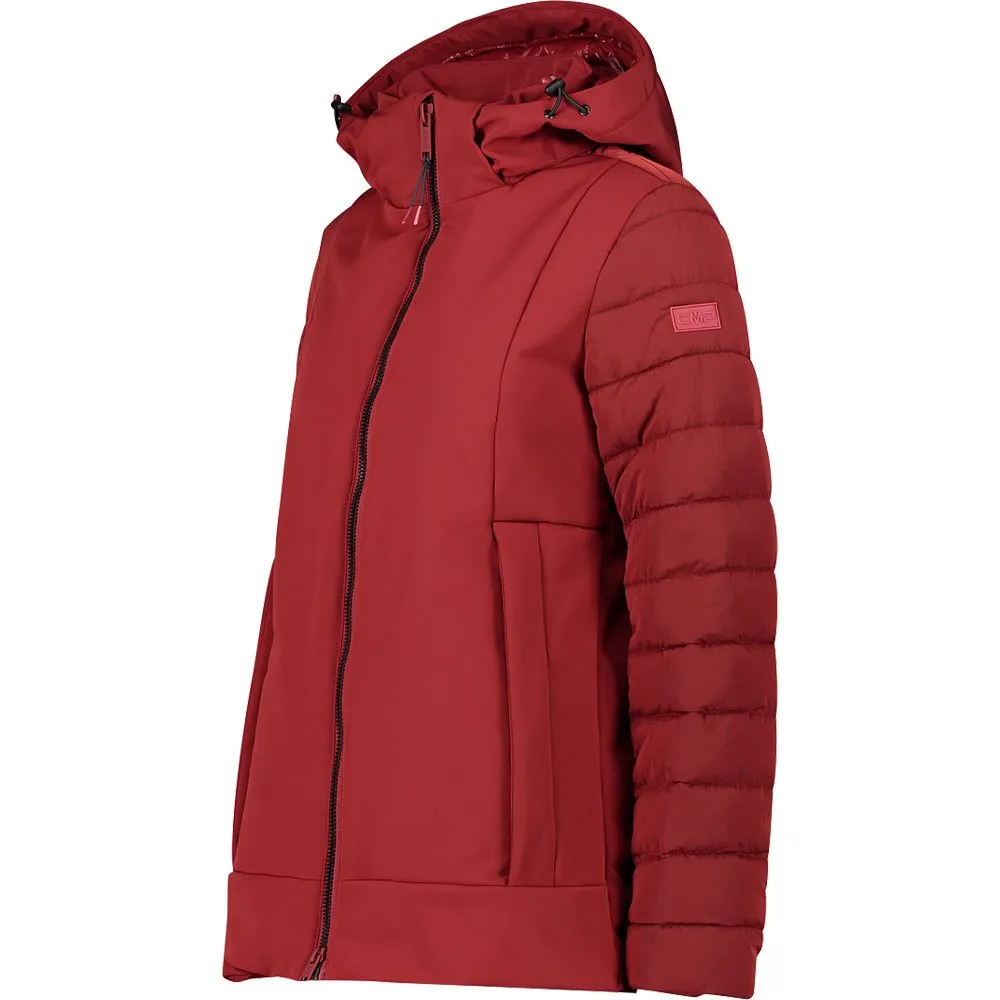 CMP Long Zip Hood 32k1516 Softshelljacka