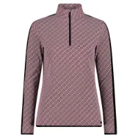 CMP Printed Sweat 32l0336 Fleece Med Halv Dragkedja