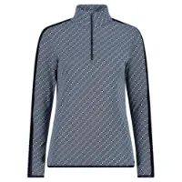 CMP Printed Sweat 32l0336 Fleece Med Halv Dragkedja