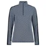 CMP Printed Sweat 32l0336 Fleece Med Halv Dragkedja