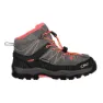Grey / red fluo