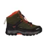 Olive / orange fluo
