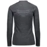CMP Seamless Sweat 39y4006 Långärmad Baslager, Black melange