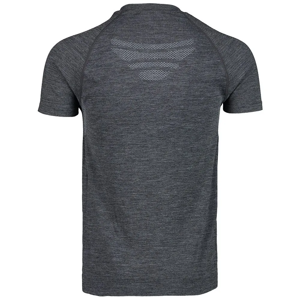 CMP Seamless Sweat 39y4057 Kortärmad Baslager, Black melange
