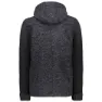 CMP Sportswear Mid Fix 39m3697 Fleecejacka Med Huva, Bright blue melange