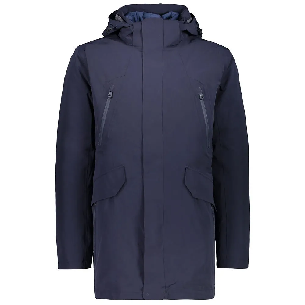 CMP Sportswear Parka 39k2997d Jacka, Black blue CMP Sportswear Parka 39k2997d Jacka, Black blue