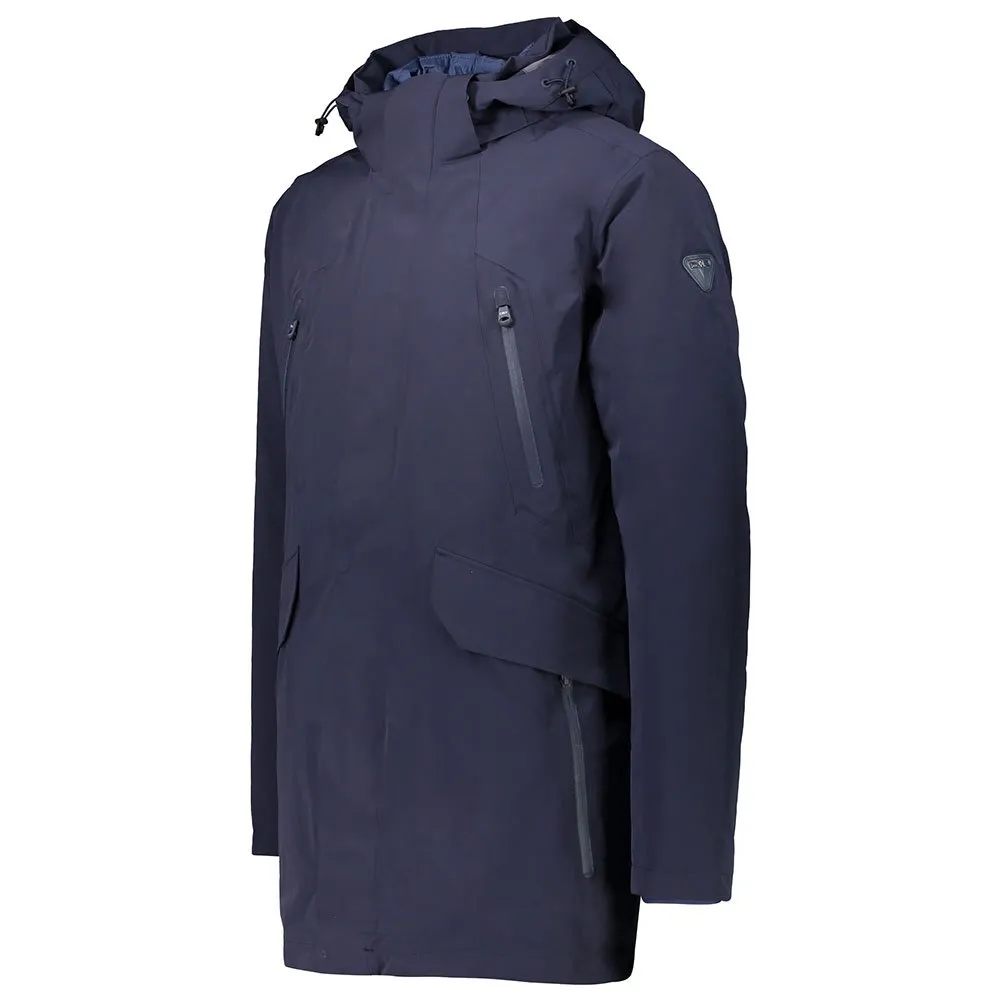 CMP Sportswear Parka 39k2997d Jacka, Black blue CMP Sportswear Parka 39k2997d Jacka, Black blue