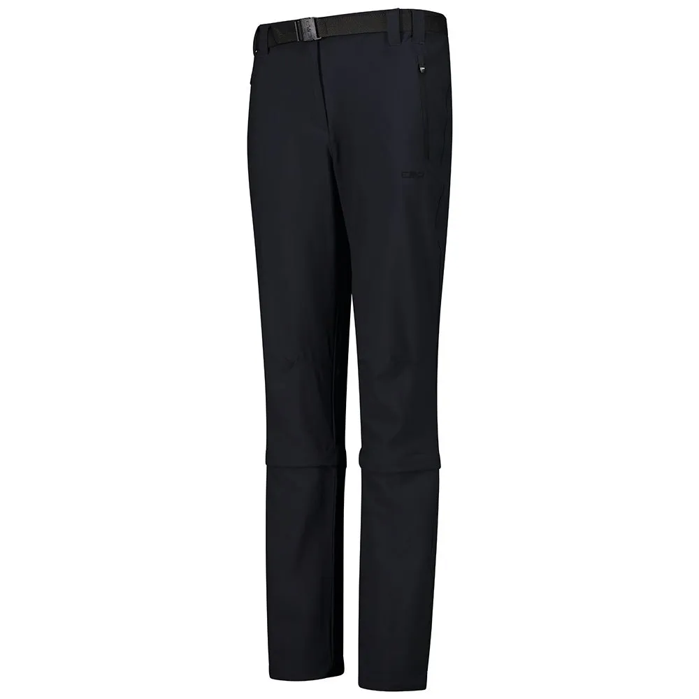 CMP Stretch Zip Off Long 4 Way 3t51346 Byxor, Anthracite