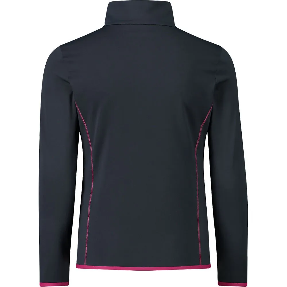 CMP Sweat 31l0795 Fleece Med Halv Dragkedja, Titanium / purple fluo, 3Y