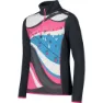 CMP Sweat 31l0795 Fleece Med Halv Dragkedja, Titanium / purple fluo, 3Y