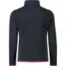 CMP Sweat 31l0795 Fleece Med Halv Dragkedja, Titanium / purple fluo, 3Y