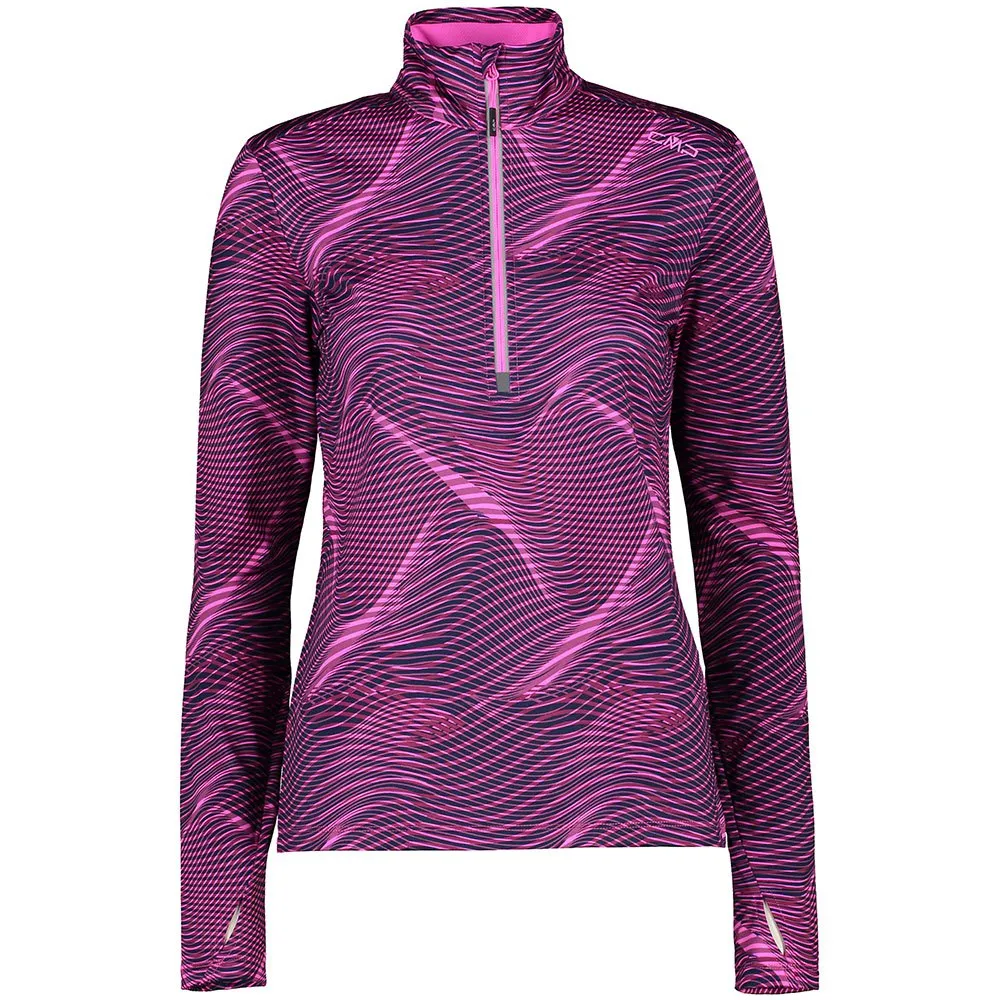 CMP Sweat 31l2476 T-shirt Med Lång ärm, B.blue / purple fluo