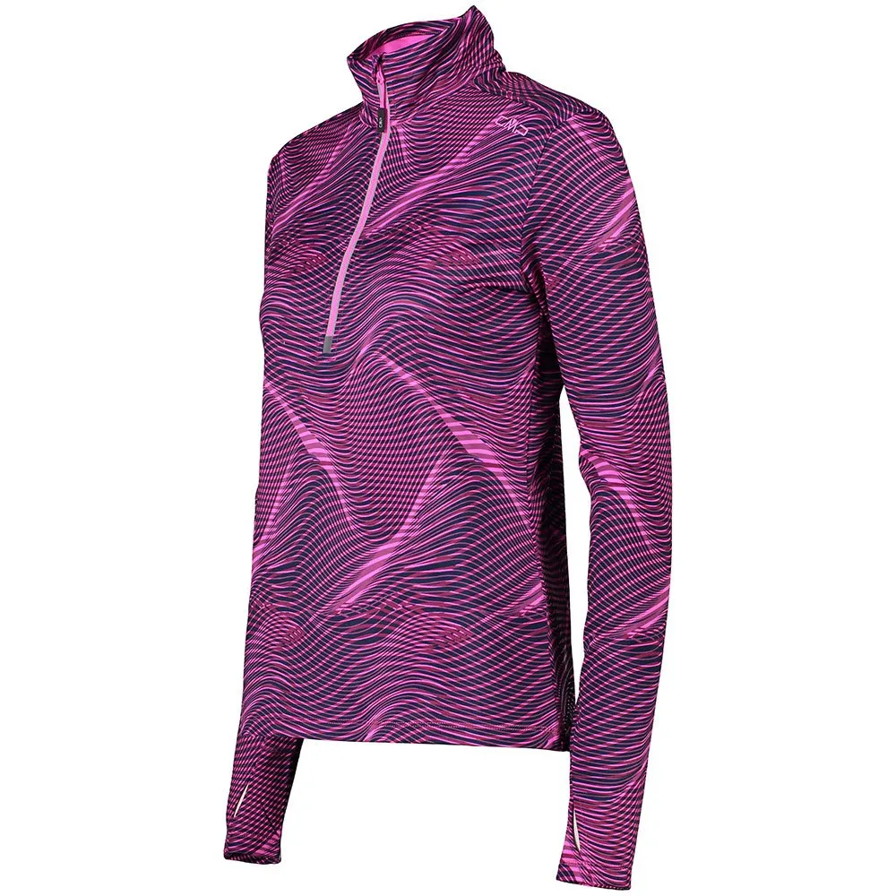 CMP Sweat 31l2476 T-shirt Med Lång ärm, B.blue / purple fluo