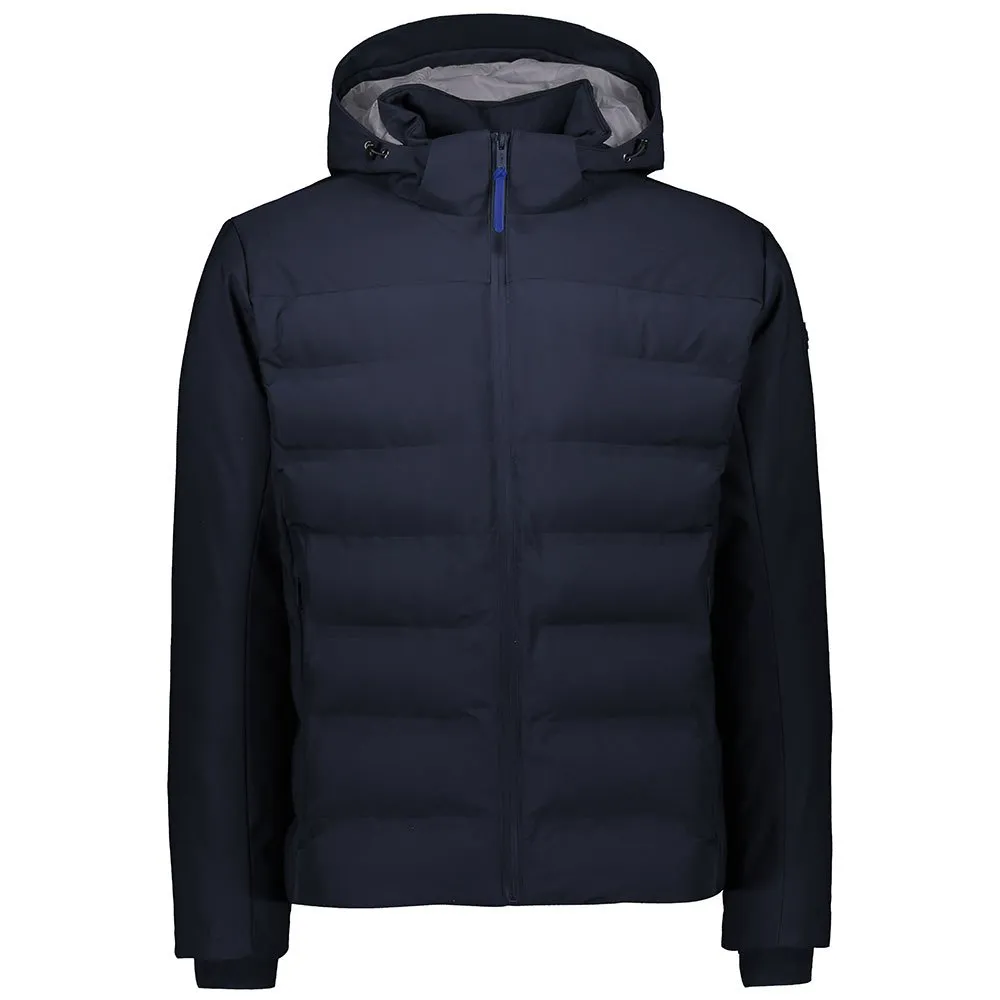 CMP Zip Hood 30k2977 Softshelljacka, Black blue