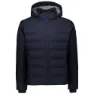 CMP Zip Hood 30k2977 Softshelljacka, Black blue