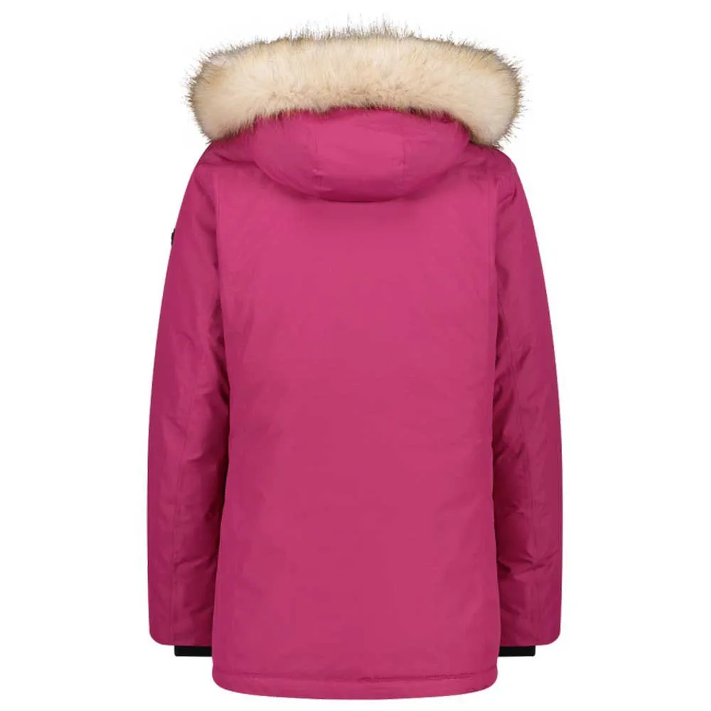 CMP Zip Hood 31k2966 Parka, Sangria