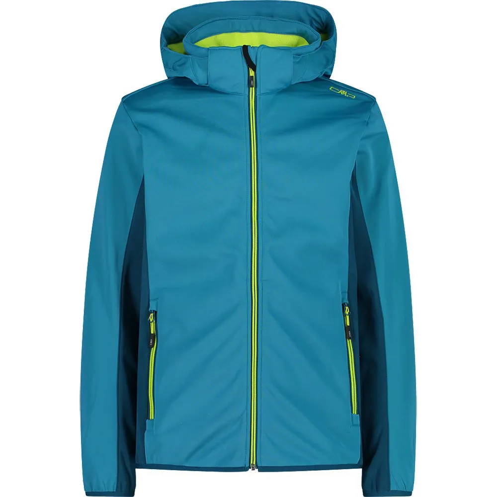 CMP Zip Hood 32a1367 Softshelljacka, Reef