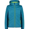 CMP Zip Hood 32a1367 Softshelljacka, Reef