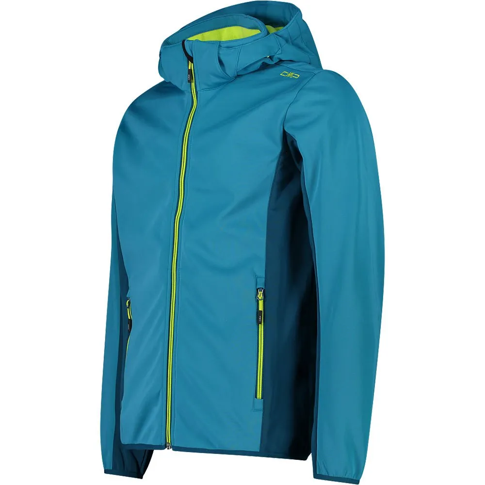 CMP Zip Hood 32a1367 Softshelljacka, Reef