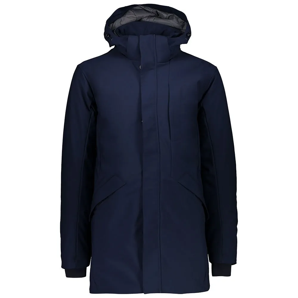CMP Zip Hood 39z2797 Softshelljacka, Black blue