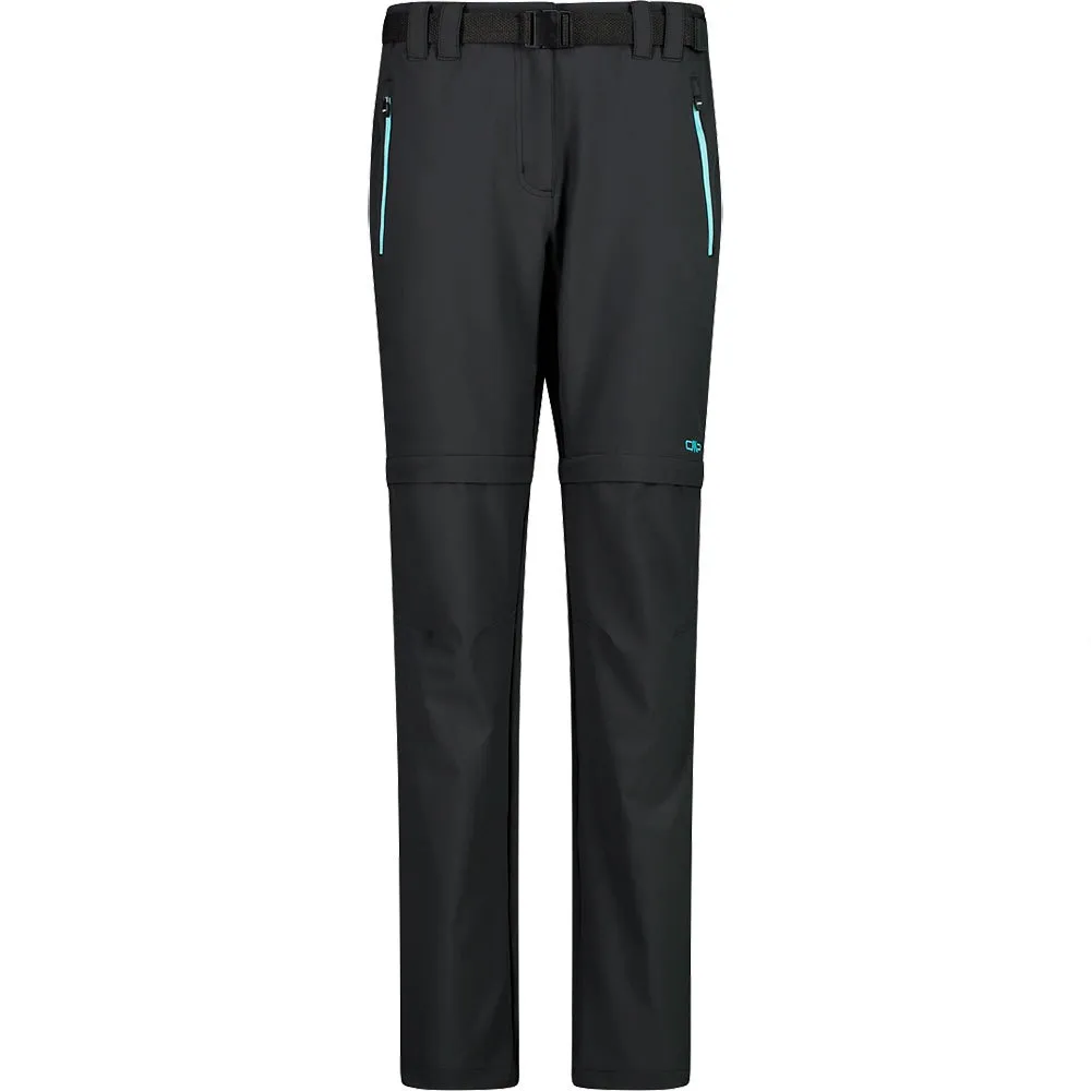 CMP Zip Off 3t51446 Byxor Refurbished, Anthracite / aqua CMP Zip Off 3t51446 Byxor Refurbished, Anthracite / aqua
