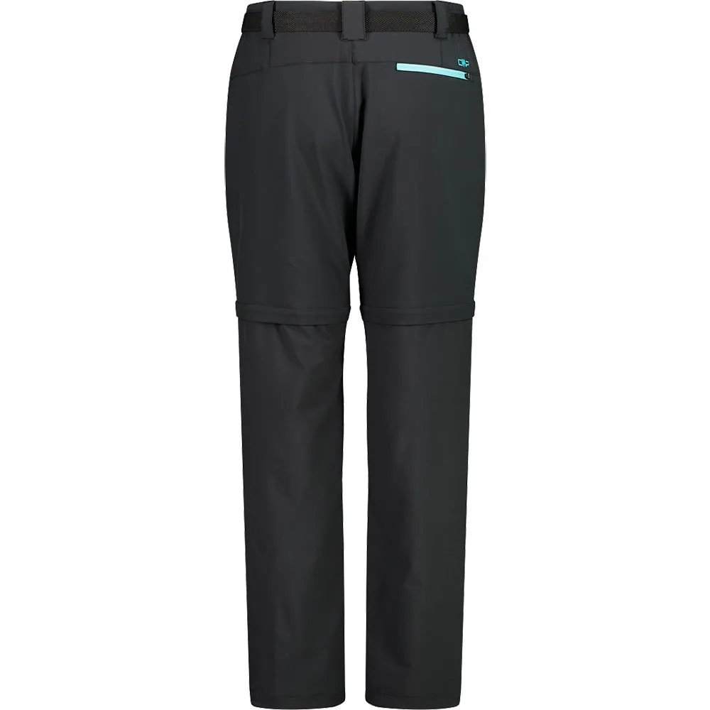 CMP Zip Off 3t51446 Byxor Refurbished, Anthracite / aqua CMP Zip Off 3t51446 Byxor Refurbished, Anthracite / aqua