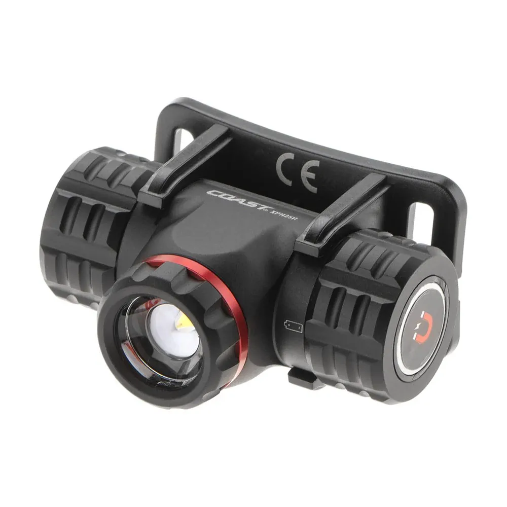 COAST Xph25r Pannlampa, Black, One Size