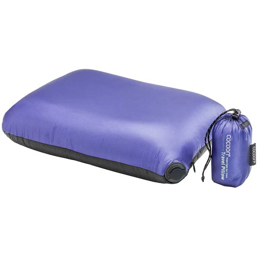 Cocoon Air Core Hyperlight Kudde, Black / dark blue, 28 x 38cm