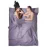 Cocoon Egypt Cotton Insect Shield Travel Sheets Doublesize Filt, Elephant grey