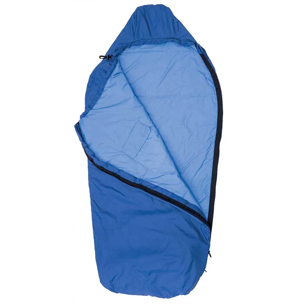 Cocoon Mountain Wanderer 170 X 67-45 Cm Juniorsovsäck, Night blue / light blue, Left