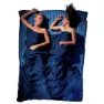 Cocoon Silk Travel 220 X 83 Cm Underlakan, Checked