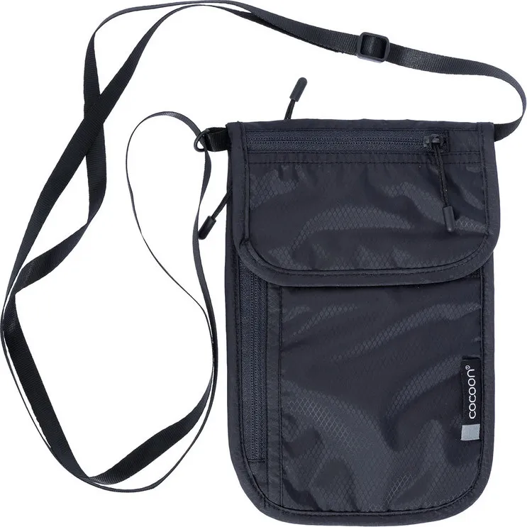 Cocoon Travel Neck Wallet, Phantom Black Cocoon Travel Neck Wallet, Phantom Black