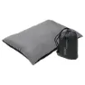 Cocoon Travel Nylon-brushed Microfiber Kudde, Charcoal / smoke grey, 33 x 43cm