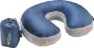 Cocoon U-Shaped Down Neck Pillow, Dark Indigo/Grey, One Size