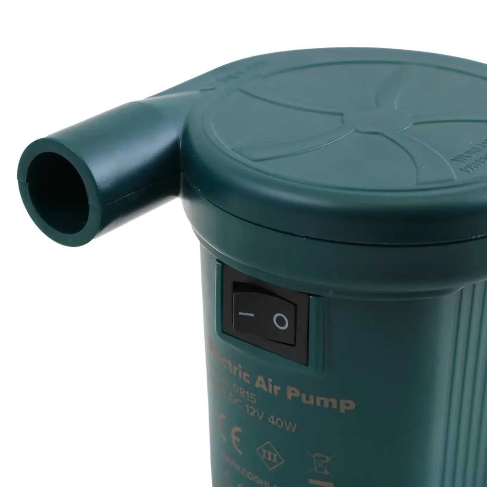 Coghlans Elektrisk Luftpump 5.5a 12v, Black, One Size