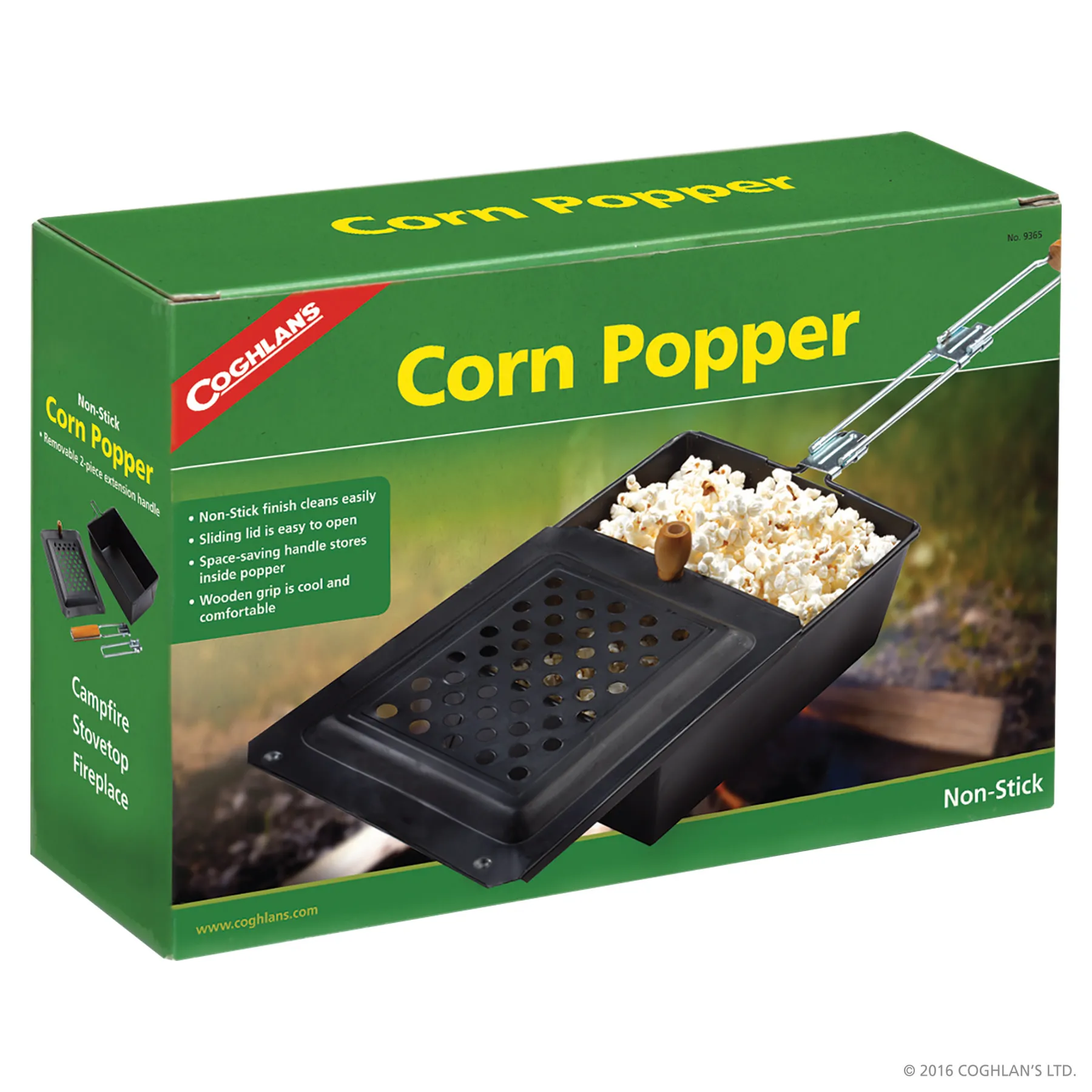 Coghlans Non-stick Corn Popper, One Size