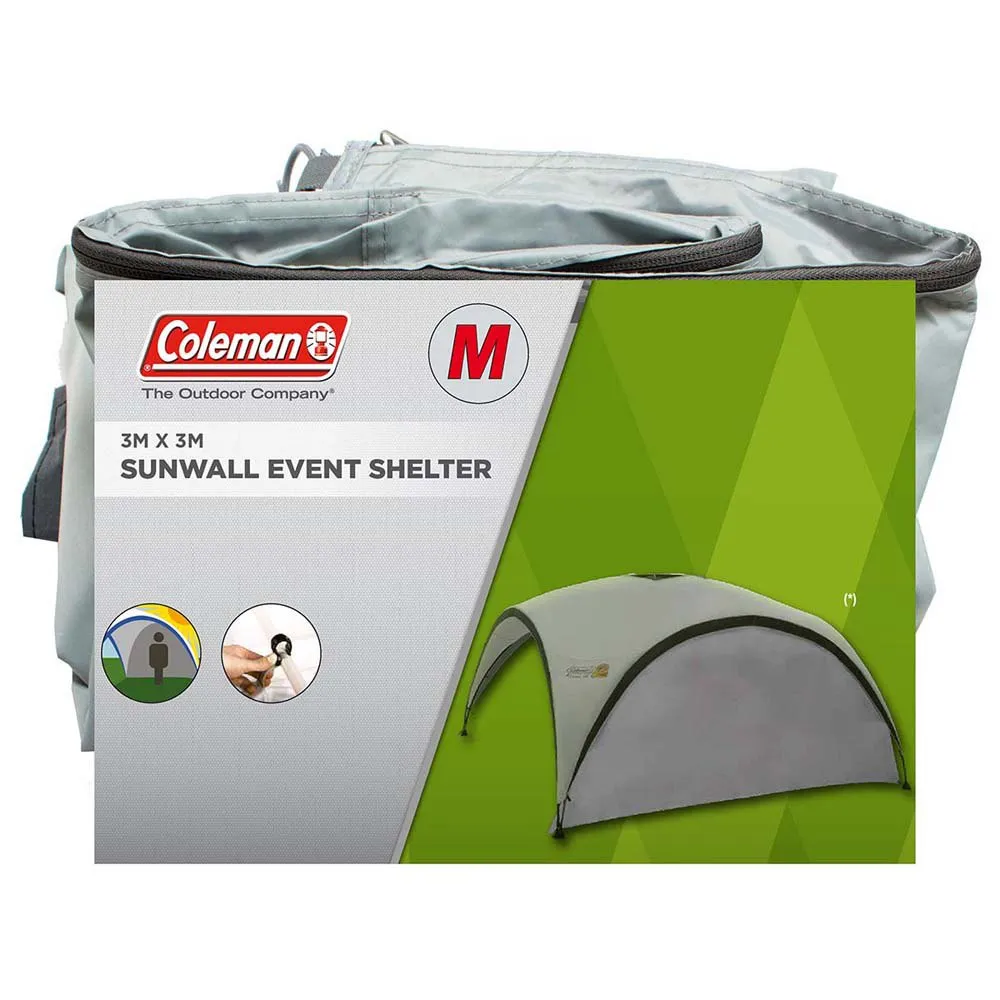 Coleman Event Shelter M Lateral Presenning, Black / grey, 300 x 300cm