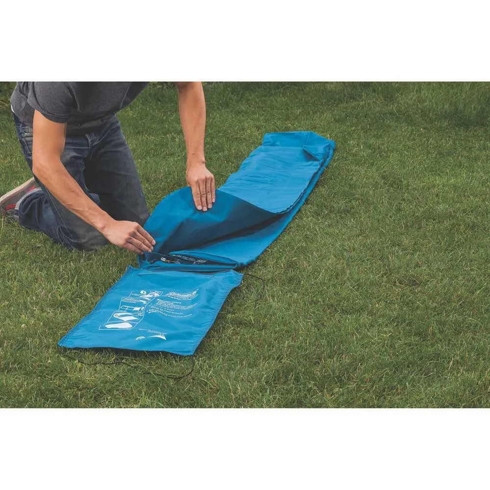 Coleman Extra Durable Single Luftmadrass, Blue, One Size Coleman Extra Durable Single Luftmadrass, Blue, One Size