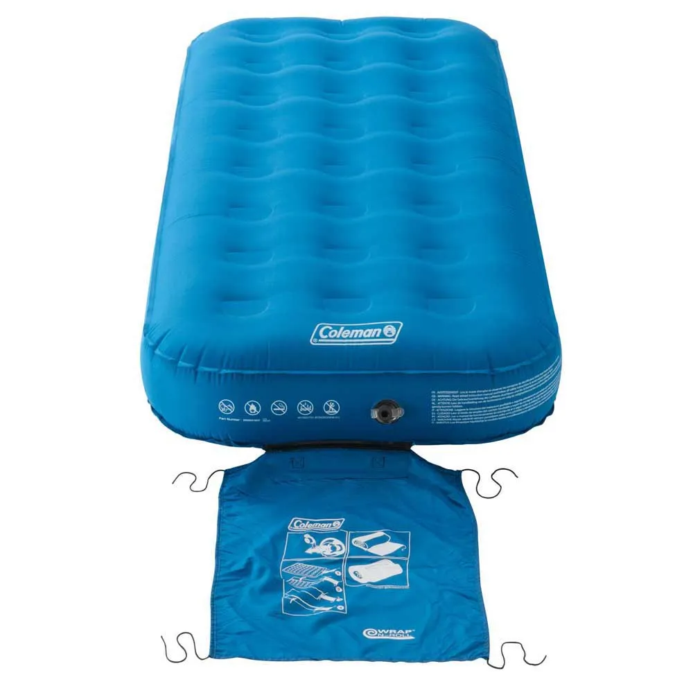 Coleman Extra Durable Single Luftmadrass, Blue, One Size Coleman Extra Durable Single Luftmadrass, Blue, One Size