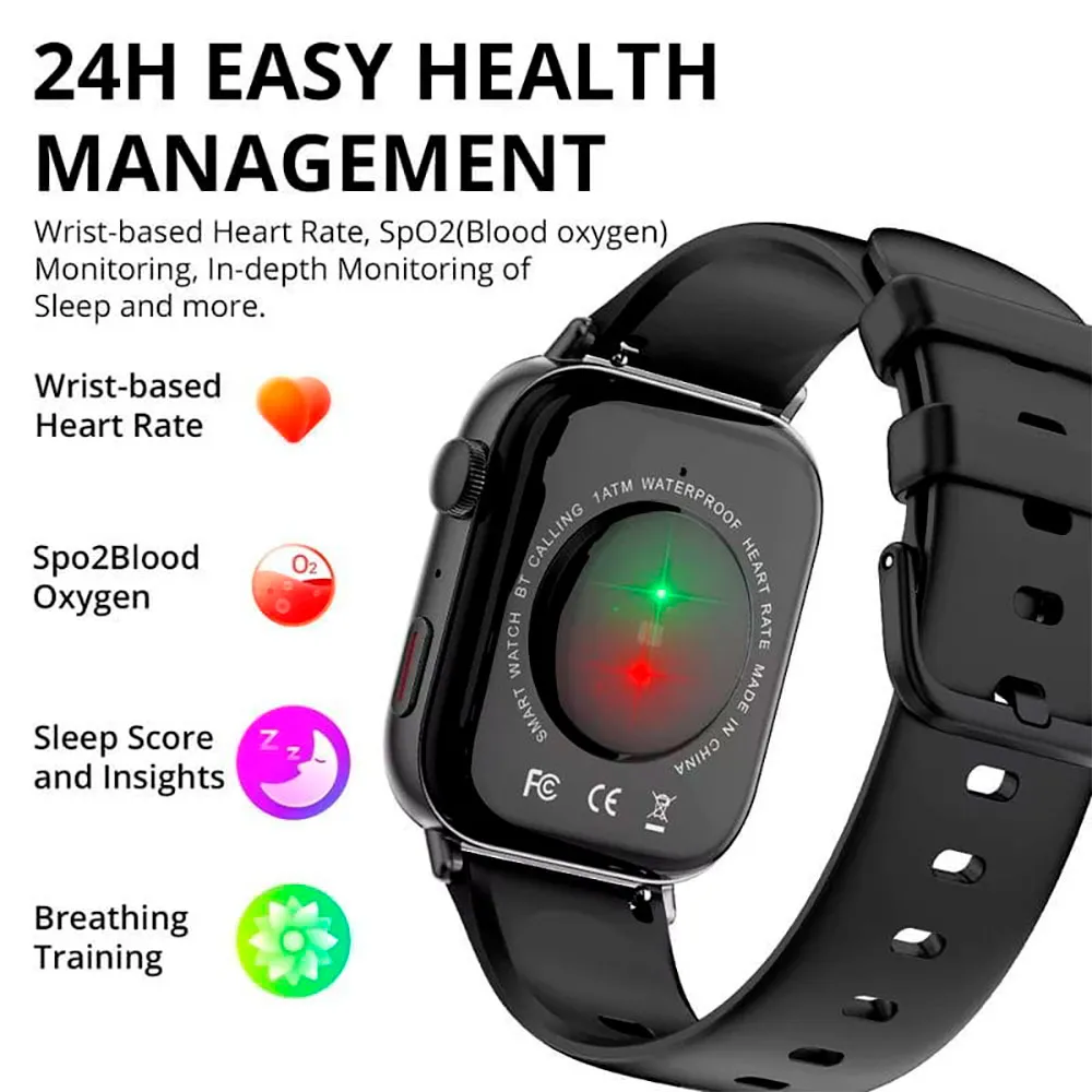 Colmi C8 Max C Series Smartklocka, Black Colmi C8 Max C Series Smartklocka, Black