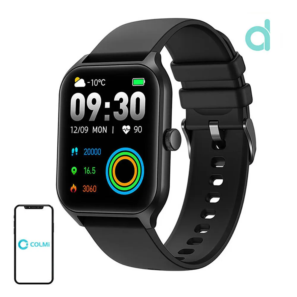 Colmi P60 Smartklocka, Black